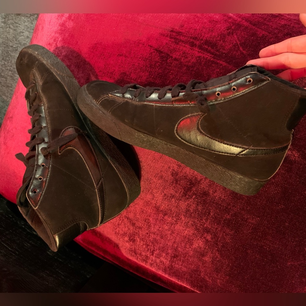 Triple black Nikes blazer